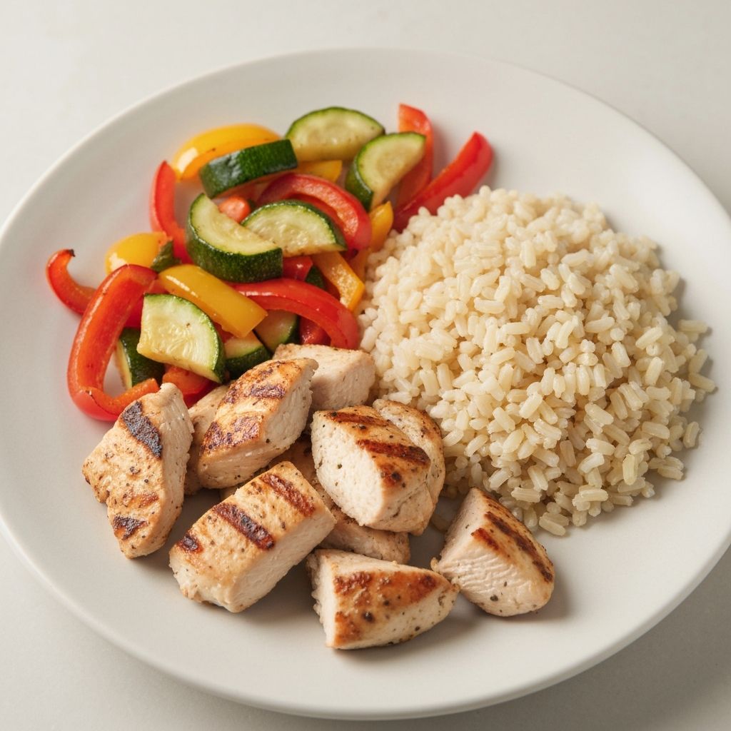 Balanced everyday meal